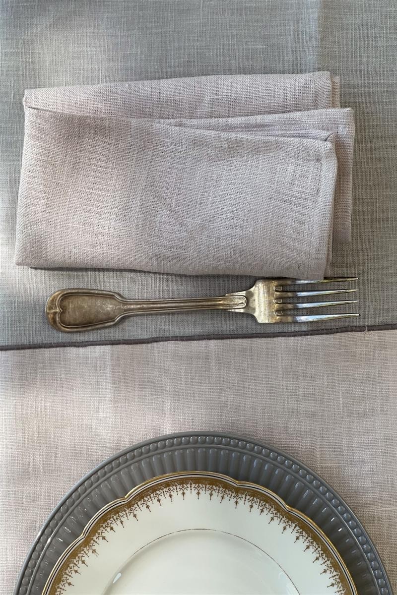 Serviette de table en pur lin