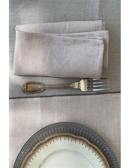 Serviette de table en pur lin