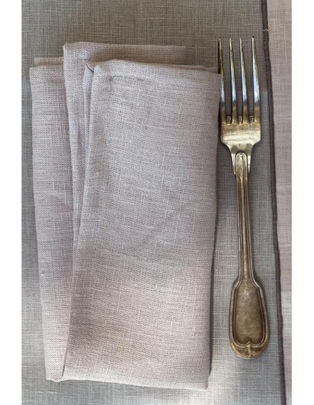 Serviette de table en pur lin