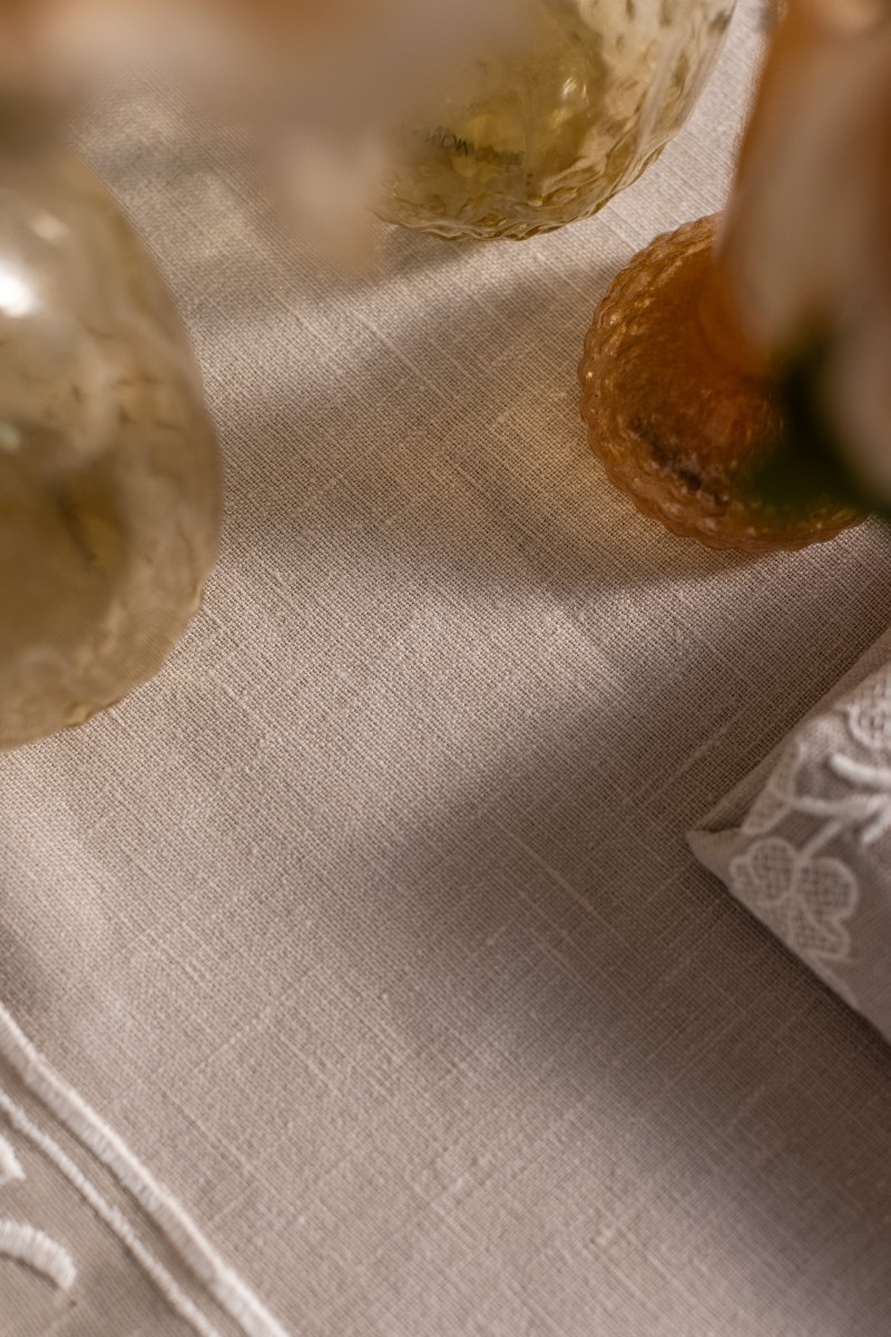 Nappe Quercia en lin anti-taches