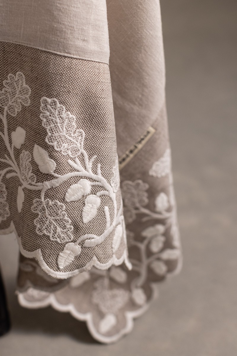 Nappe Quercia en lin anti-taches