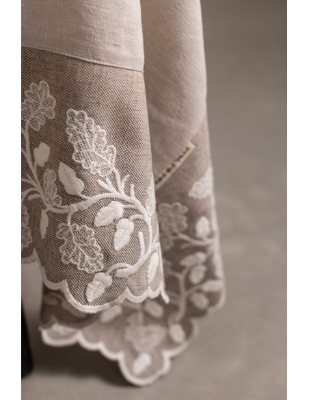 Nappe Quercia en lin anti-taches