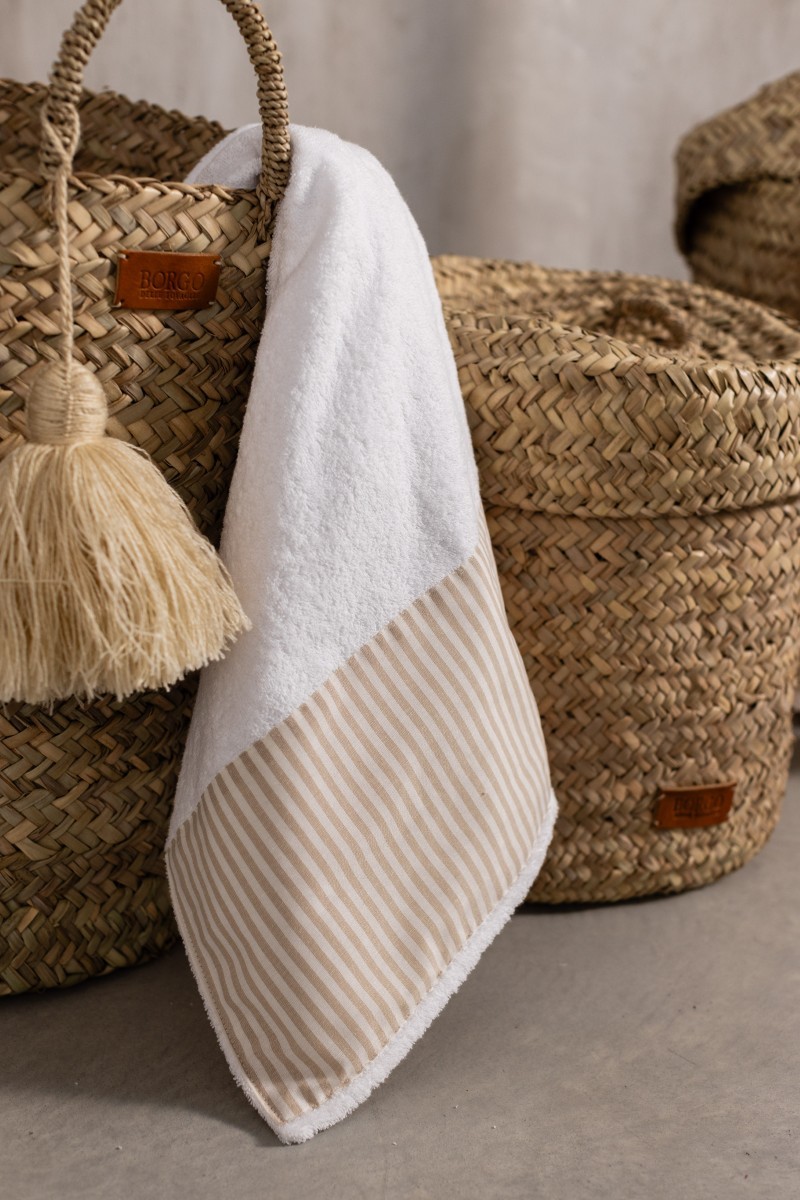 Serviette en coton Bauhaus