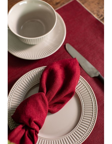 Serviette de table en pur lin