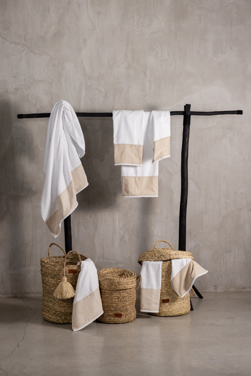 Serviette en coton Bauhaus