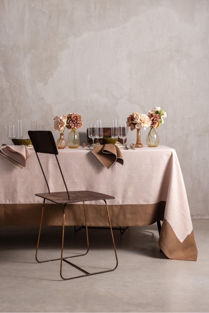 Nappe en lin Bauhaus 