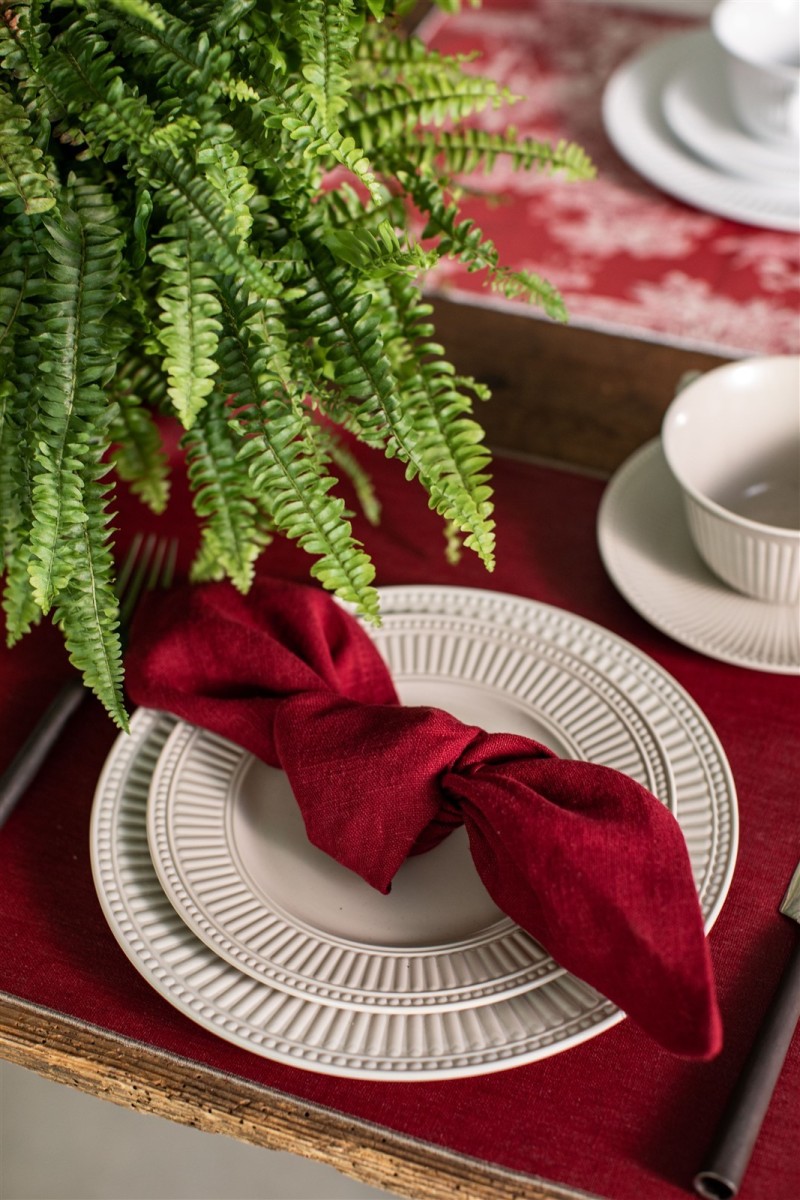 Serviette de table en pur lin