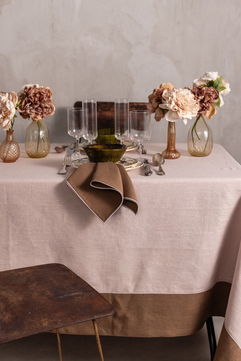 Nappe en lin Bauhaus 