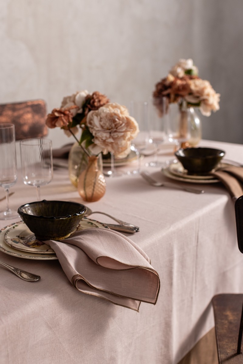 Nappe en lin Bauhaus 