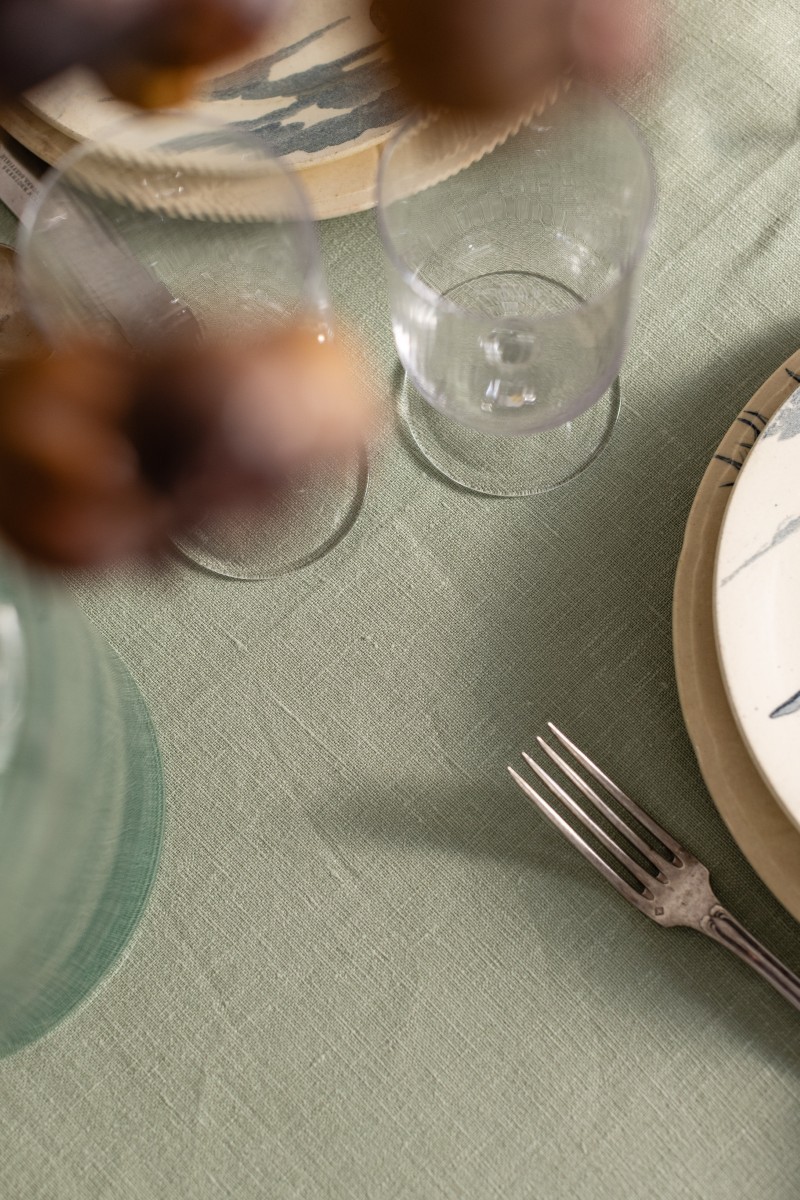 Nappe en lin Bauhaus 