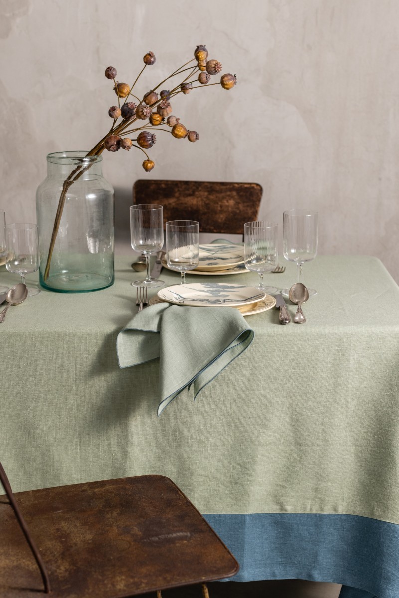 Nappe en lin Bauhaus 