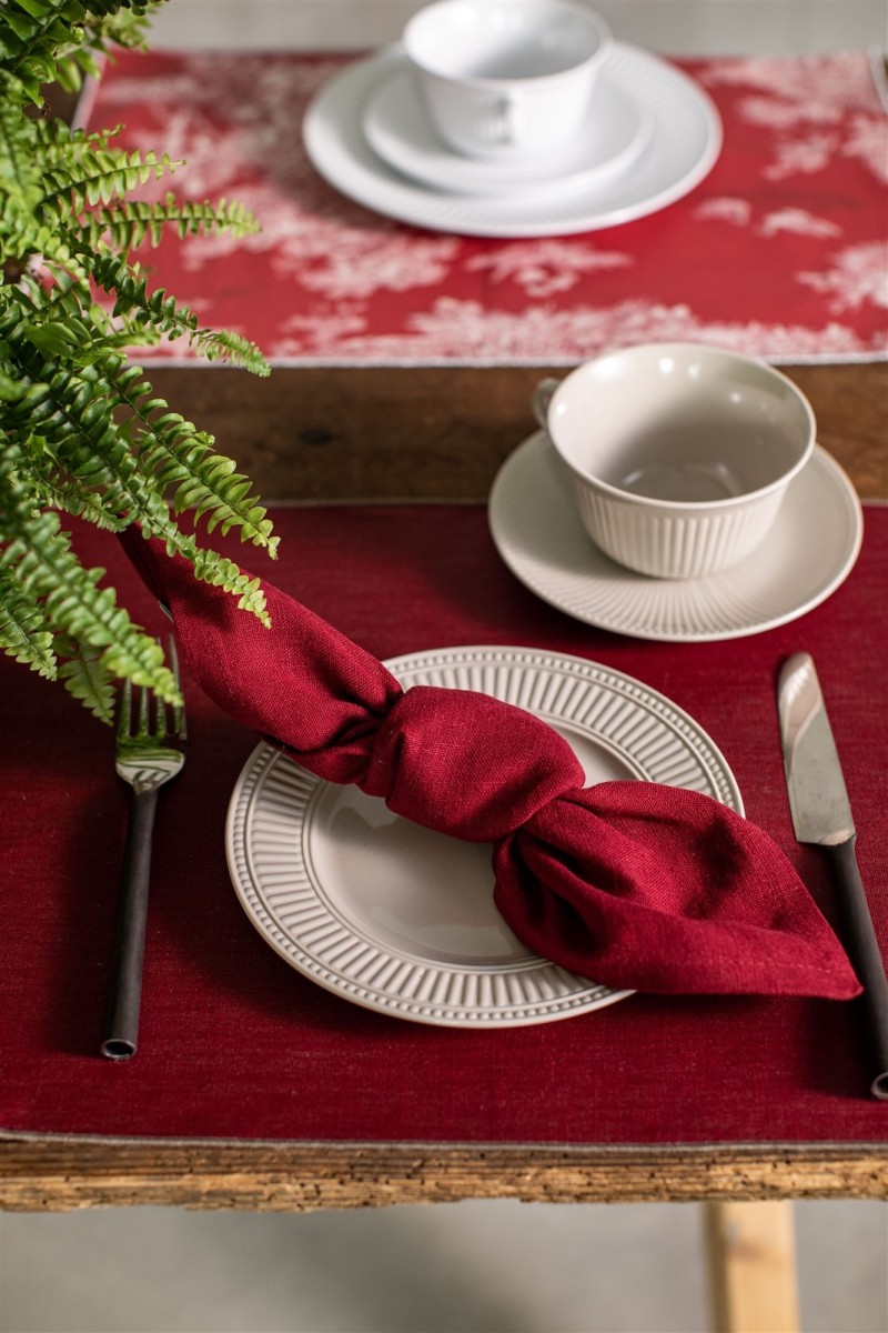 Serviette de table en pur lin