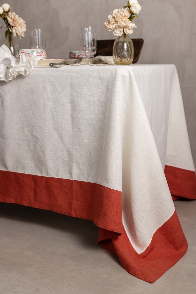 Nappe en lin Bauhaus 