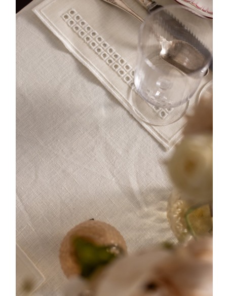 Nappe en lin Bauhaus 