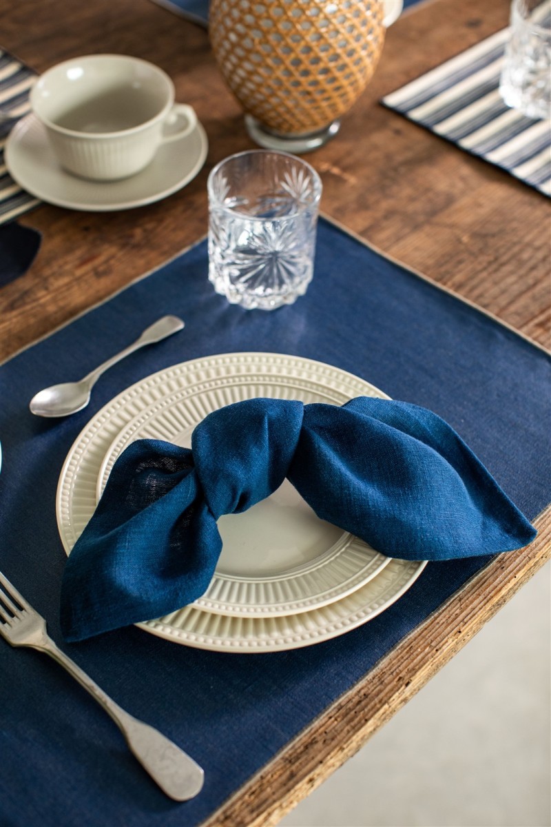 Serviette de table en pur lin