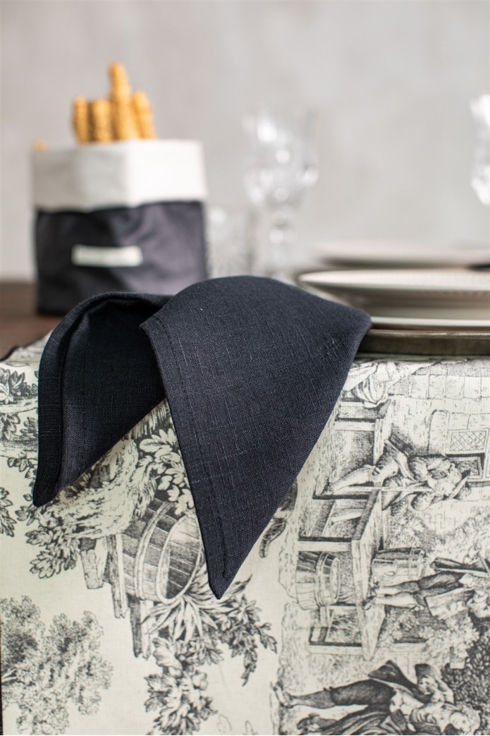 Serviette de table en pur lin 2