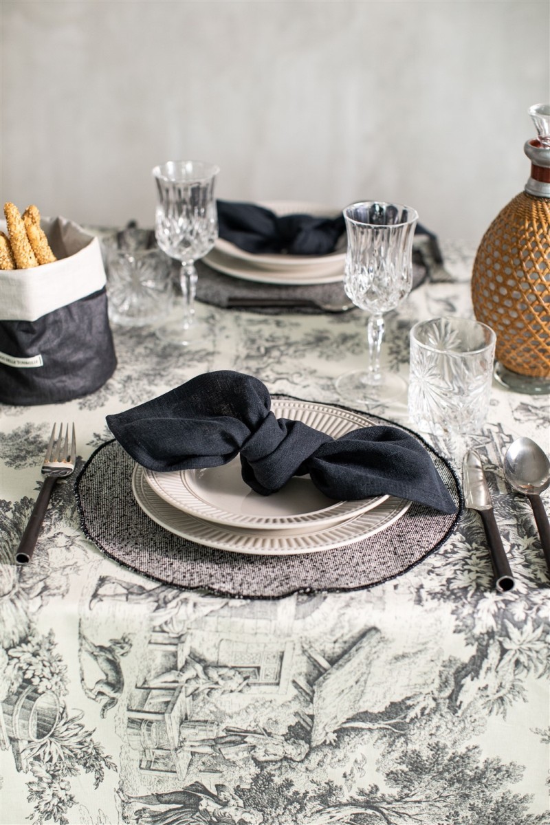 Serviette de table en pur lin