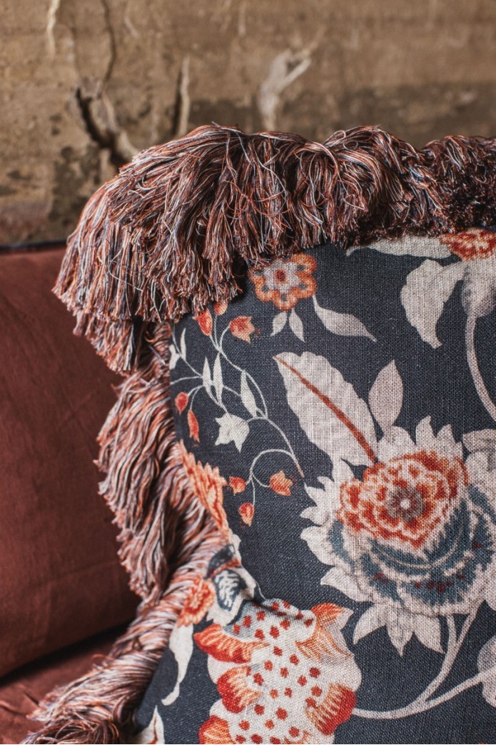 Taie d'oreiller en lin viscose Ludo 2