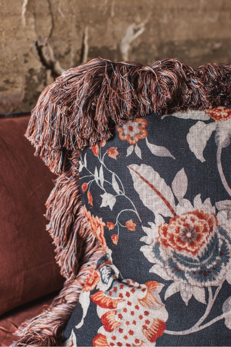 Taie d'oreiller en lin viscose Ludo