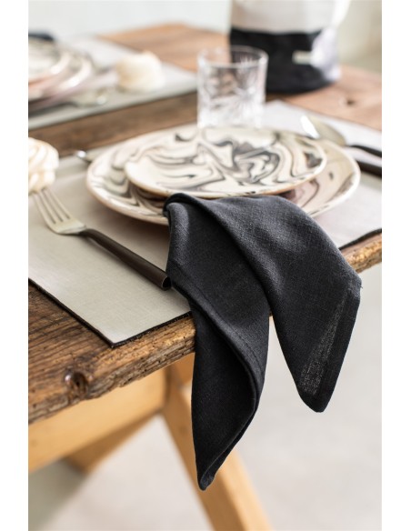 Serviette de table en pur lin