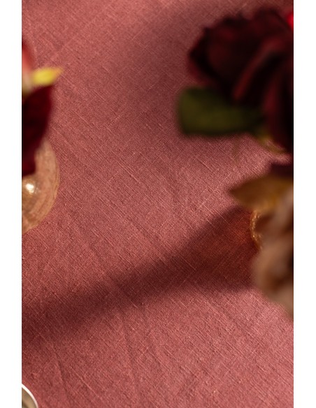 Tovaglia Quercia in Lino Antimacchia