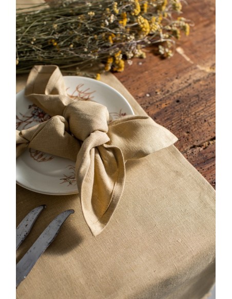 Serviette de table en pur lin
