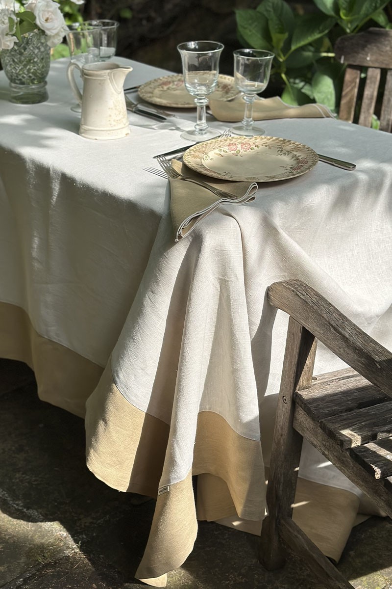 Nappe en lin Bauhaus 