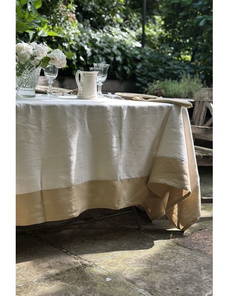 Nappe en lin Bauhaus 