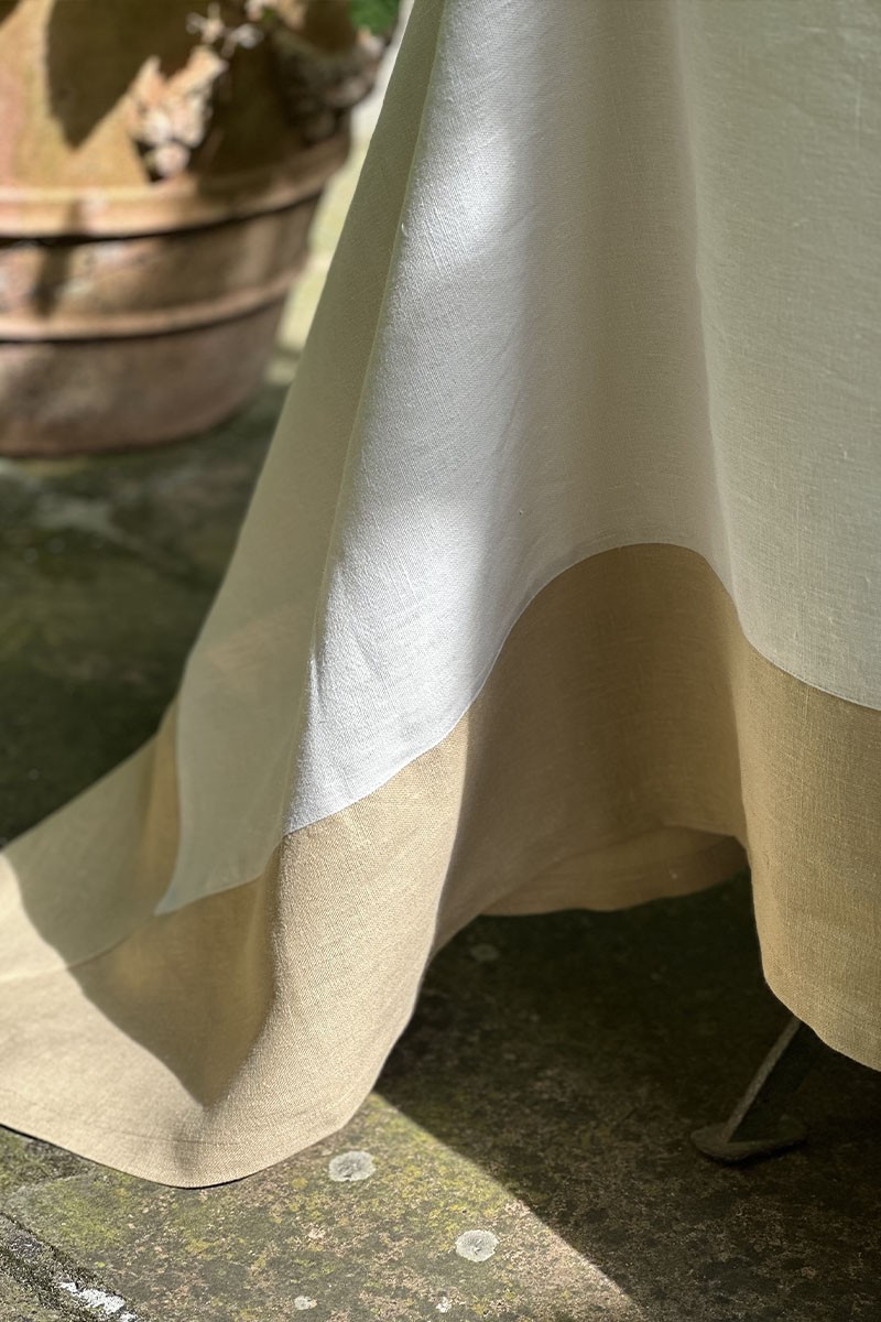 Nappe en lin Bauhaus 