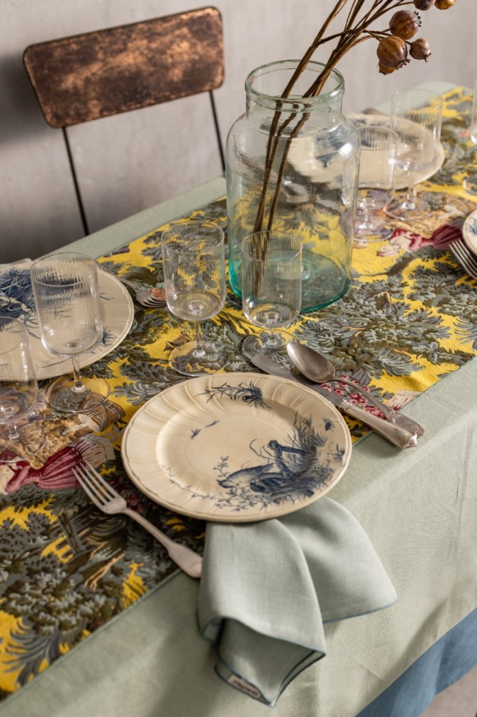 Chemin de table Frange