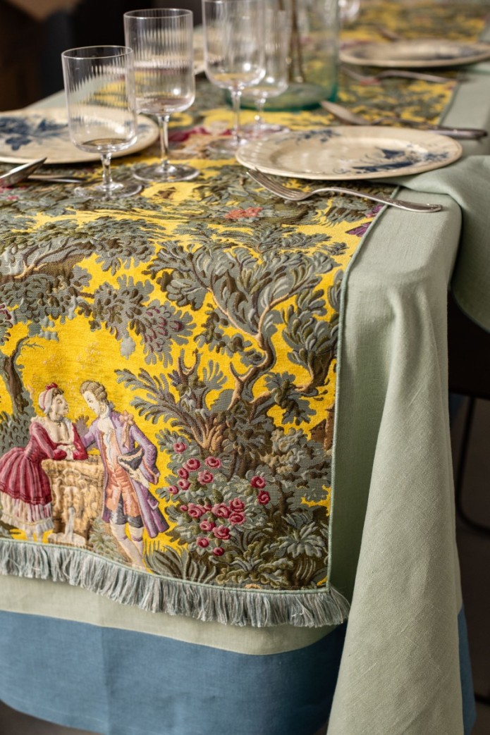 Chemin de table Frange 2