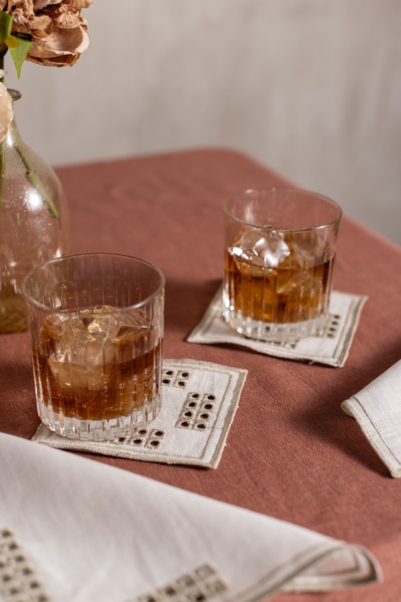 Lot de 6 sous-verres Erica