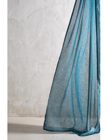 Rideau de gaze en pur lin