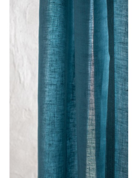 Rideau de gaze en pur lin