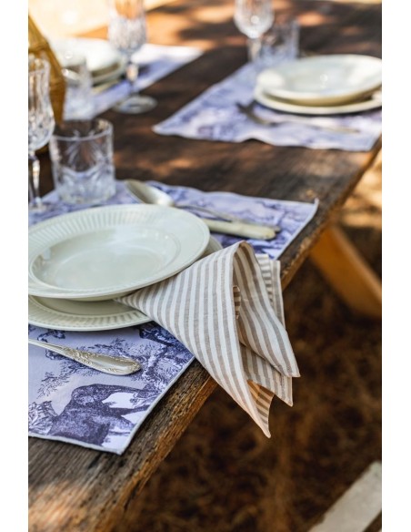 Set de table en coton antitache Filo