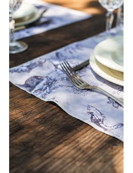 Placemat in Stain Resistant Cotton Filo