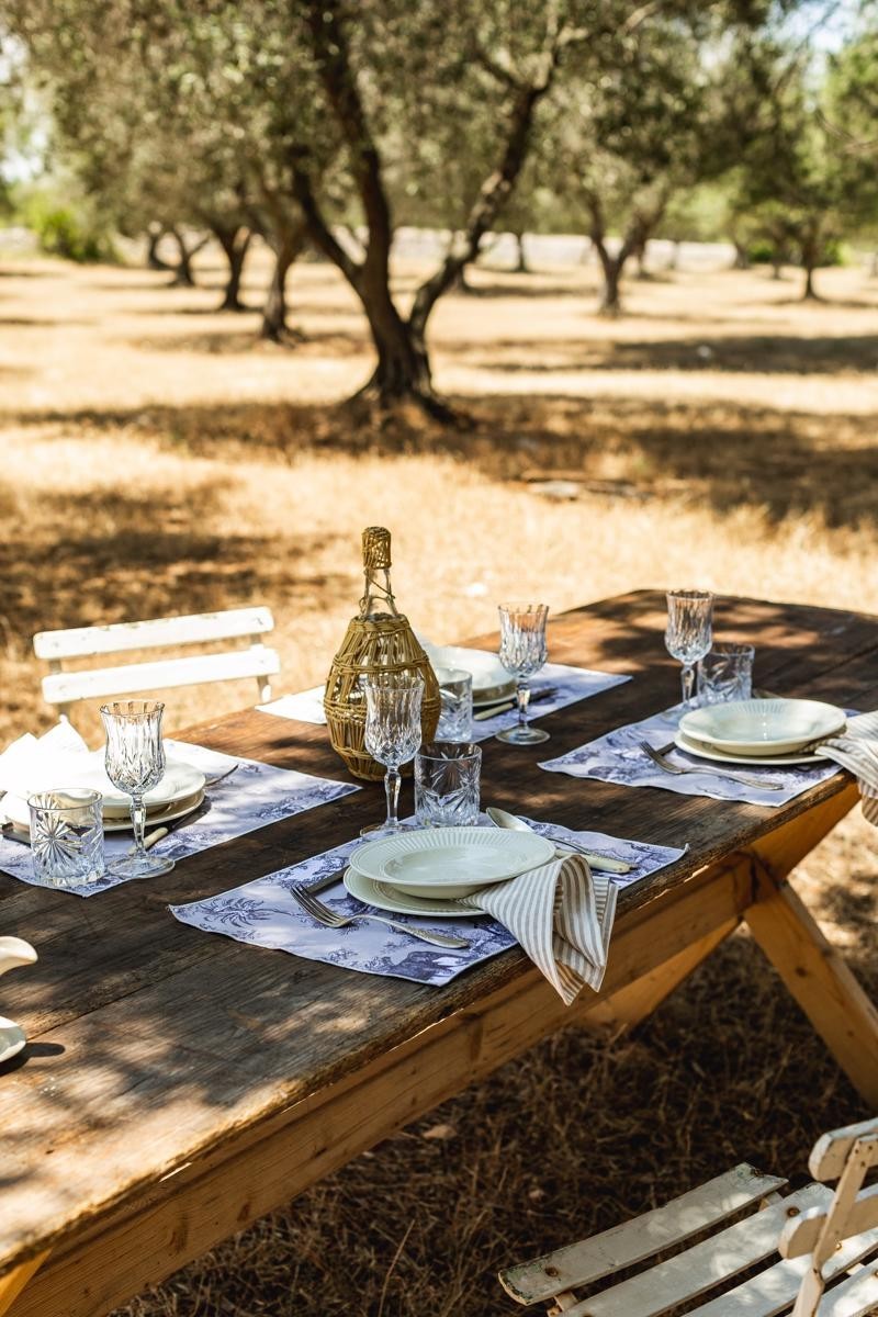 Set de table en coton antitache Filo