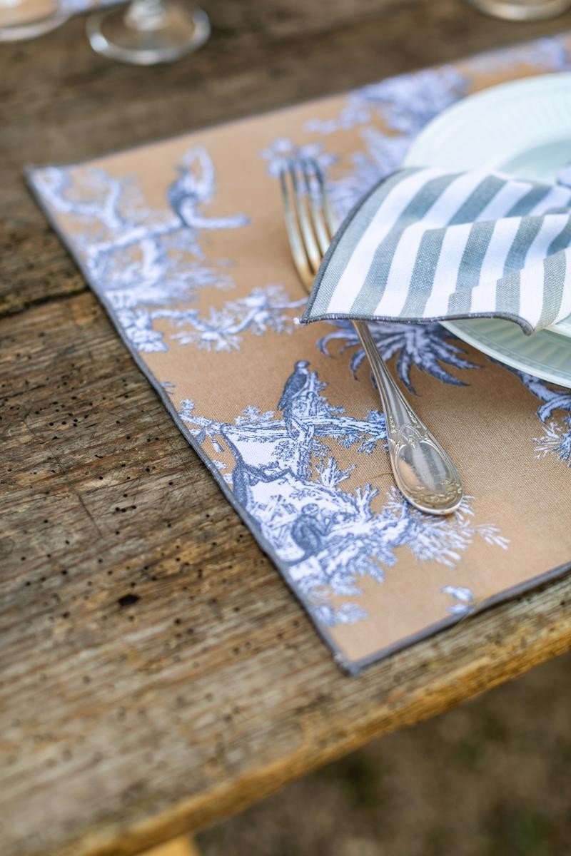 Placemat in Stain Resistant Cotton Filo