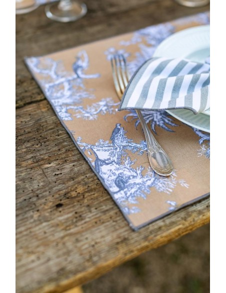 Placemat in Stain Resistant Cotton Filo
