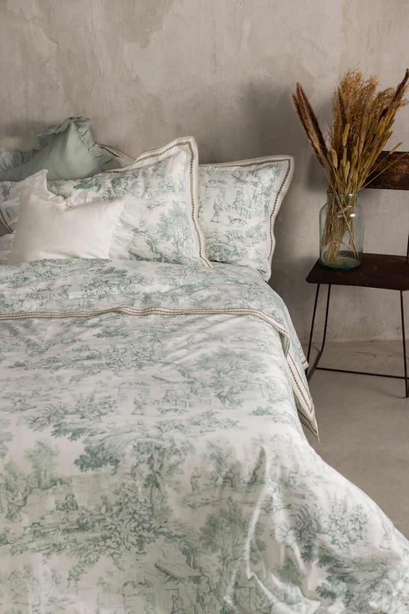Housse de couette Erica en Percale de Coton