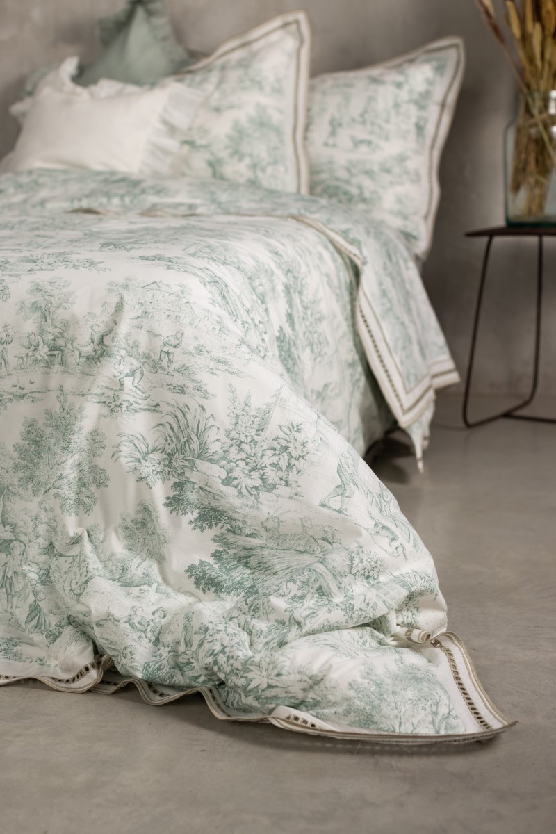 Housse de couette Erica en Percale de Coton