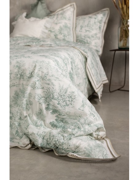 Housse de couette Erica en Percale de Coton