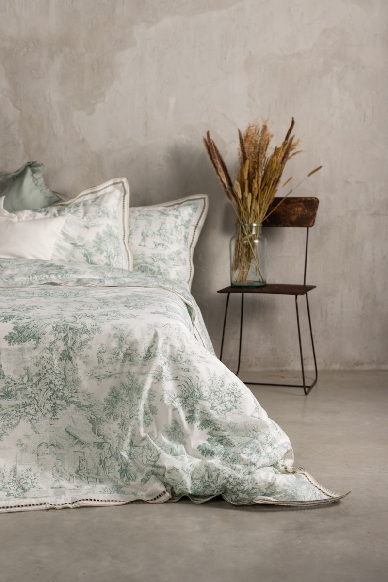 Housse de couette Erica en Percale de Coton