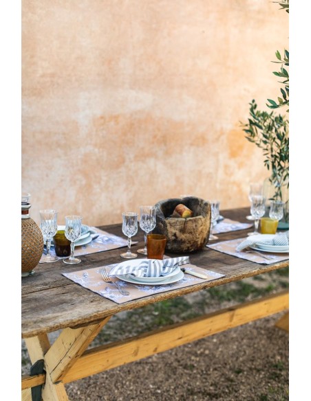 Placemat in Stain Resistant Cotton Filo