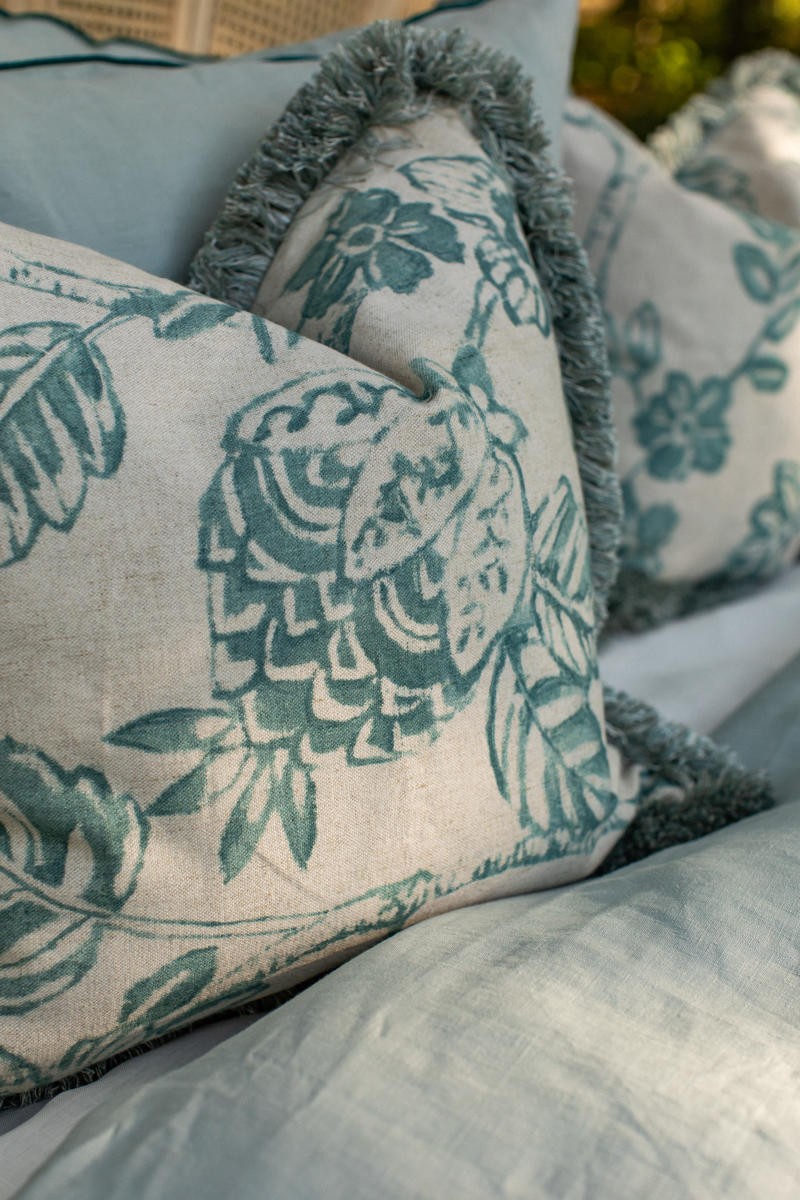 Franges de taie d'oreiller