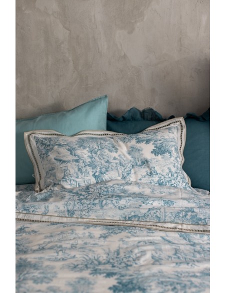 Housse de couette Erica en Percale de Coton