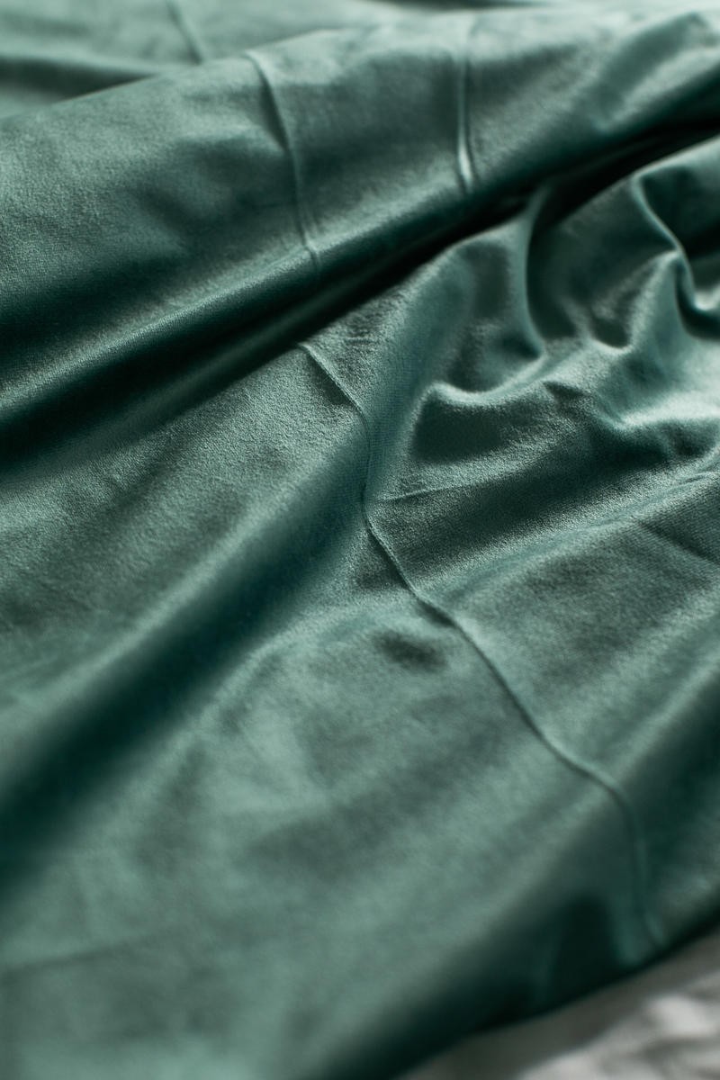 Pure Reversible Bedspread in Velvet/Lino