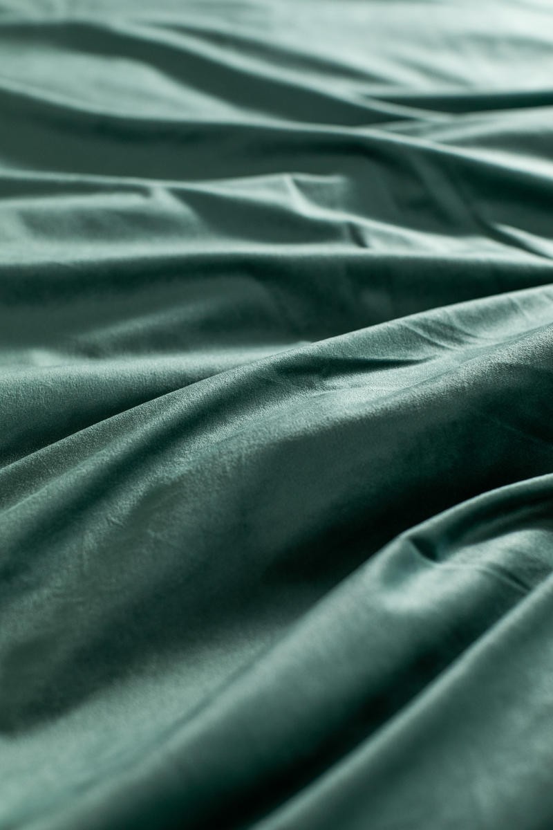 Pure Reversible Bedspread in Velvet/Lino