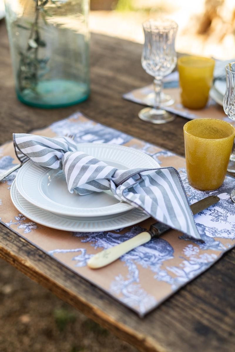 Placemat in Stain Resistant Cotton Filo