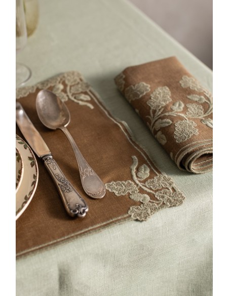 Set de table Quercia en lin anti-taches